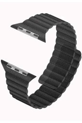 Apple Watch Kayış 44 Mm Deri Beyaz thumbnail 4