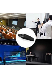 Kablosuz Projeksiyon Okul Ve Dershane Tak Çalıştır Pilli Sunum Kalemi Lazer Kumandası - 2