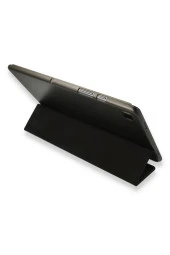 Ipad 5 Air 9.7 Ile Uyumlu Kılıf Stand Olabilen Katlanabilir Smart Cover Lacivert thumbnail 3