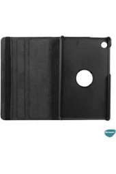 Lenovo Tab M10 Tb-x605f 10.1" Dönerli Standl Kılıf 360 Derece Dönerli Standlı Siyah thumbnail 4