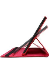 Ipad Pro 11inch 2021 Dönerli Standl Kılıf 360 Derece Dönerli Standlı Pembe thumbnail 3