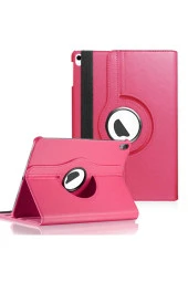 Ipad Air 4. Nesil 10.9 Inch Rotating Dönebilen Standlı Kılıf Koyu Pembe thumbnail 1