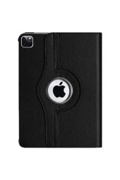Ipad Pro 11inch 2021 Dönerli Standl Kılıf 360 Derece Dönerli Standlı Siyah thumbnail 1