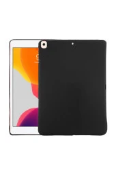 Ipad New 9.7" Inç Kılıf Slikon Pre Arka Kapak Siyah thumbnail 2