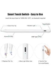 iPad 5.Jenerasyon İle Üst Model Uyum Avuç İçi Reddetme Eğim Algılama Aktif Yedek Uç Palm Rejection - 2