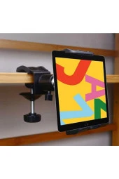 Masa Tablet Tutucu Sıkıştırmalı Ayarlanabilir Stand 4-13 Inç Arası Cihazlar Için 360 Derece B3 - 1