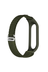 Xiaomi Mi Band 3 Ve Mi Band 4 Ile Uyumlu Akıllı Bileklik Alpen Loop Yedek Kordon Çift Katmanlı Kumaş thumbnail 1