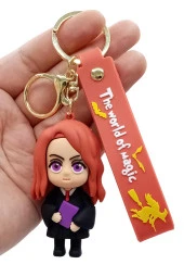 Harry Potter Ginny Weasley 3D Silikon Anahtarlık thumbnail 9