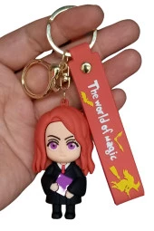 Harry Potter Ginny Weasley 3D Silikon Anahtarlık thumbnail 11