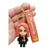 Harry Potter Hermione 3D Silikon Anahtarlık thumbnail 4