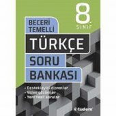 8. Sınıf LGS Türkçe Beceri Temelli Soru Bankası Tudem Yayınları - 1