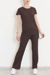 Yan Büzgülü Takım Açıkkahve - 11231.1567. - 3