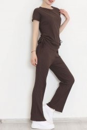 Yan Büzgülü Takım Açıkkahve - 11231.1567. - 4