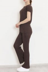 Yan Büzgülü Takım Açıkkahve - 11231.1567. - 5