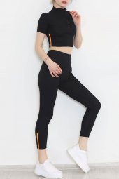 Fermuarlı Reflektör Takım Siyah - 11061.1567. - 3