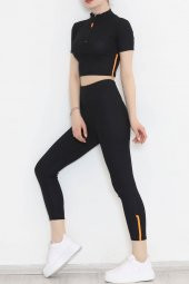 Fermuarlı Reflektör Takım Siyah - 11061.1567. - 7