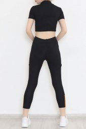 Fermuarlı Reflektör Takım Siyah - 11061.1567. - 8