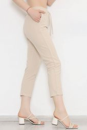 Beli Lastikli Pantolon Taş - 20819.683. - 5