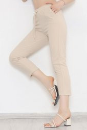 Beli Lastikli Pantolon Taş - 20819.683. - 7