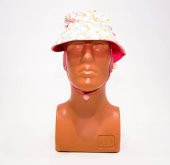 Nabaiji Bebek Uv Korumalı Şapka - Pembe / Çiçek Baskılı 3-5 Yaş 49-51cm Kafa Ölcüsü Çift Taraflı Meridyendukkan - 2