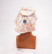 Nabaiji Bebek Uv Korumalı Şapka - Pembe / Çiçek Baskılı 3-5 Yaş 49-51cm Kafa Ölcüsü Çift Taraflı Meridyendukkan - 3