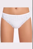 Jakarlı ( Transferli Ribana ) Kadın Bikini Külot   10 Adet - 1