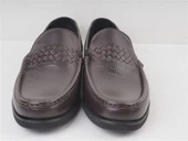 KAHVE CİLT HAKİKİ DERİ ERKEK CASUAL AYAKKABI - 5