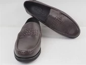 KAHVE CİLT HAKİKİ DERİ ERKEK CASUAL AYAKKABI - 6