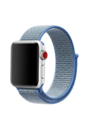 Apple Watch 38-40mm Bilekli Kumaş Kayış Kordon - 1