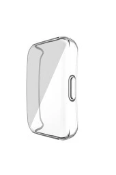 Honor Band 6 Pro ile uyumlu Şeffaf Tam Kapatan Çerceve PC Kasa Koruma Gard Çerçeve Şeffaf thumbnail 4