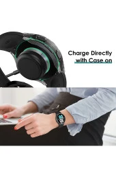 Samsung Galaxy Watch 5 Pro (sm-r920) Ile Uyumlu Tam Kapatan Çerceve Pc Kasa Koruma Gard Çerçeve thumbnail 5