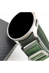 Xiaomi Watch S1 Active Gl Uyumlu Saat Kayış Alpen Loop Kaliteli Yedek Saat Kordonu Çift Katman Kumaş thumbnail 3