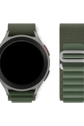 Xiaomi Watch S1 Active Gl Uyumlu Saat Kayış Alpen Loop Kaliteli Yedek Saat Kordonu Çift Katman Kumaş thumbnail 3