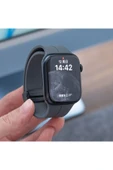 Apple Watch 4 Ile Uyumlu 42-44mm Katlanabilir Mıktanıslı Tokalı Infatuation Spor Kayış thumbnail 2