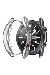 Galaxy Watch 3 Ile Uyumlu 41 Mm ( Önü Açık ) Wafture Silikon Kılıf Watch 3 41 Mm Akıllı Saat Kılıf thumbnail 1