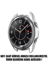 Galaxy Watch 3 Ile Uyumlu 41 Mm ( Önü Açık ) Wafture Silikon Kılıf Watch 3 41 Mm Akıllı Saat Kılıf thumbnail 3
