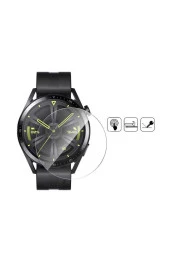 Huawei Watch Gt 3 Pro Ile Uyumlu 43mm Tpu Body Ekran Koruma Şeffaf thumbnail 3