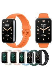Xiaomi Mi Band 7 Pro Ile Uyumlu Kayış Spor Saat Kordon Mi Band 7 Pro Ile Uyumlu Tinta Unita Kordon thumbnail 3