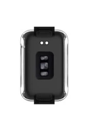 Xiaomi Mi Band 7 Pro Ile Uyumlu Sert Pc Kasa Koruma Watch 5 Ile Uyumlu Gard Çerçeve Siyah thumbnail 2
