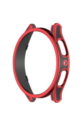 Galaxy Watch 5 Ile Uyumlu 40mm Sert Pc Kasa Koruma Watch 5 Ile Uyumlu Gard Çerçeve Red-black thumbnail 4