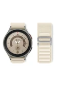 Galaxy Watch Active 2 Ile Uyumlu 42mm Kordon Kumaş Kaliteli Yedek Saat Kordonu Çift Katmanlı Kayış - 2