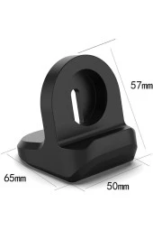 Samsung Galaxy Watch 4 Ile Uyumlu 44mm Şarj Stand Yuvası Siyah - 4