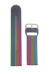 Xiaomi Mi Watch Color Ile Uyumlu Kayış Renkli Desenli Erstwhile Kordon Rainbow thumbnail 5