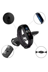 Xiaomi Mi Band 7 Ile Uyumlu Saat Kayışı Ent Kaliteli Spor Saat Termoplastik Kordon Açık Yeşil thumbnail 3