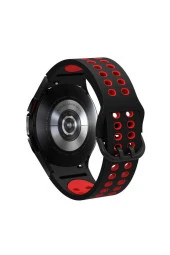 Galaxy Watch 4 Classic Ile Uyumlu 42mm Iki Kancalı Metal Tokalı Iridescent Kordon Mavi-beyaz thumbnail 5