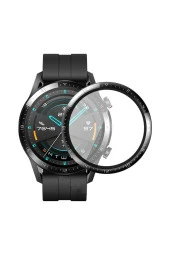 Huawei Watch Gt3 Pro 43mm Ile Uyumlu Tam Kapatan fiber Nano Ekran Koruma thumbnail 1