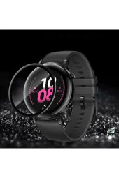 Huawei Watch Gt3 Pro 43mm Ile Uyumlu Tam Kapatan fiber Nano Ekran Koruma thumbnail 4