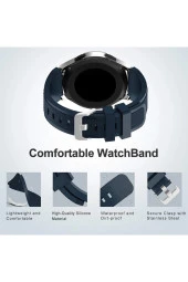 Huawei Watch Gt3 Pro Ile Uyumlu 46 Mm Classic Frontier Kayış Kordon Pudra thumbnail 3