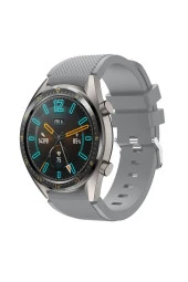 Huawei Watch Gt3 Pro Ile Uyumlu 46 Mm Classic Frontier Kayış Kordon Gri thumbnail 1