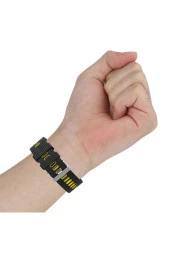 Haylou Solar Ls05 22mm Grealish Delikli Silikon Kordon Yeşil - Siyah - 3